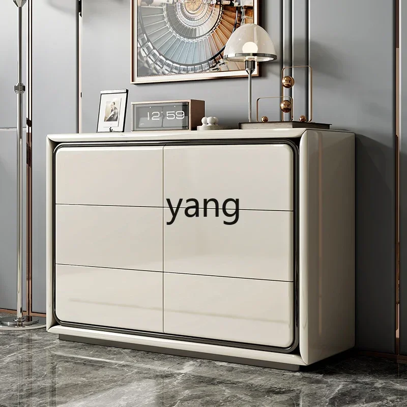 LH light luxury chest of drawers minimalist bedroom bedside storage cabinet modern simple living room chest of drawers