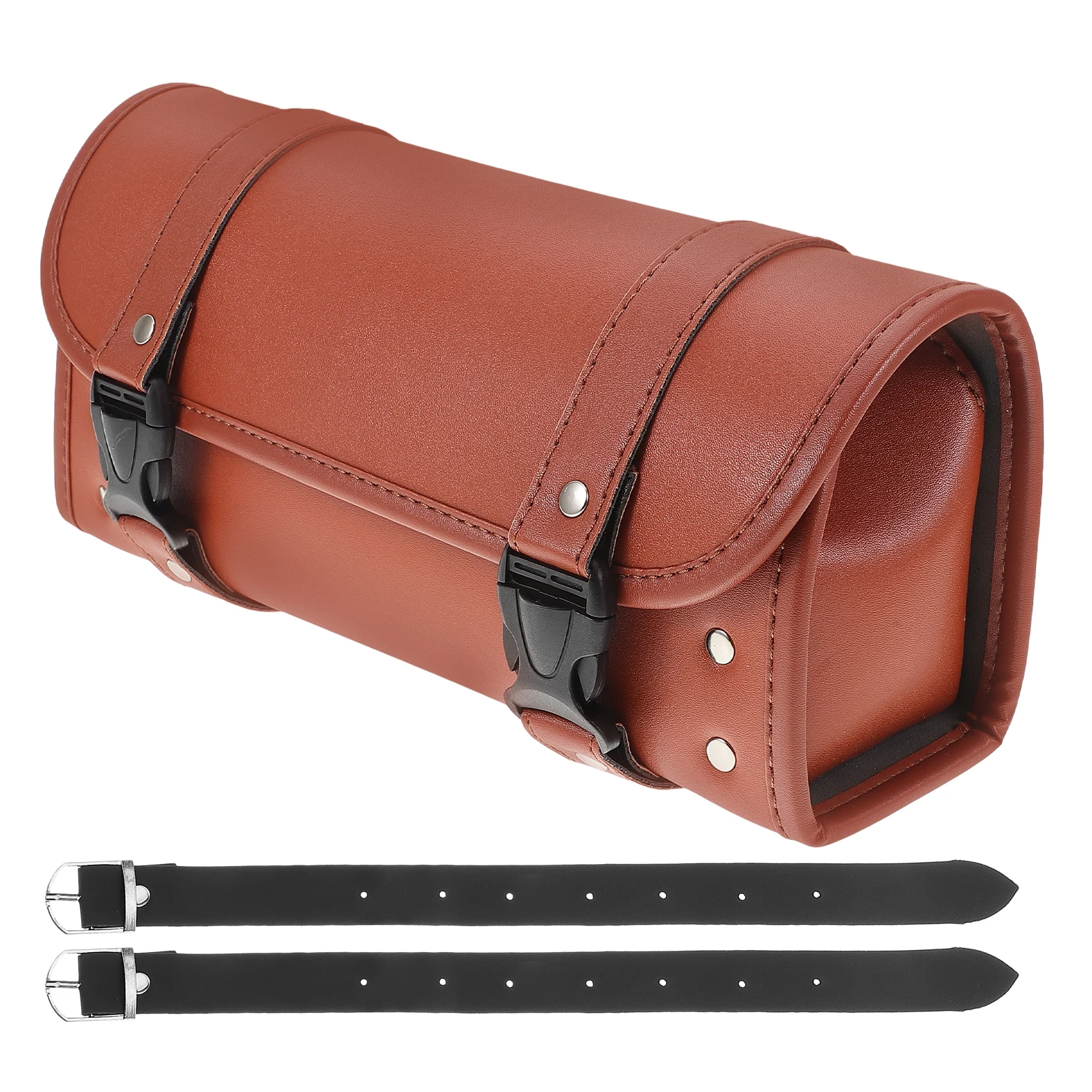 

Electric Bike Bag Multifunctional Thick Material Retro Style Universal Storage Accessory Motorcycle Handlebar Bags Portable