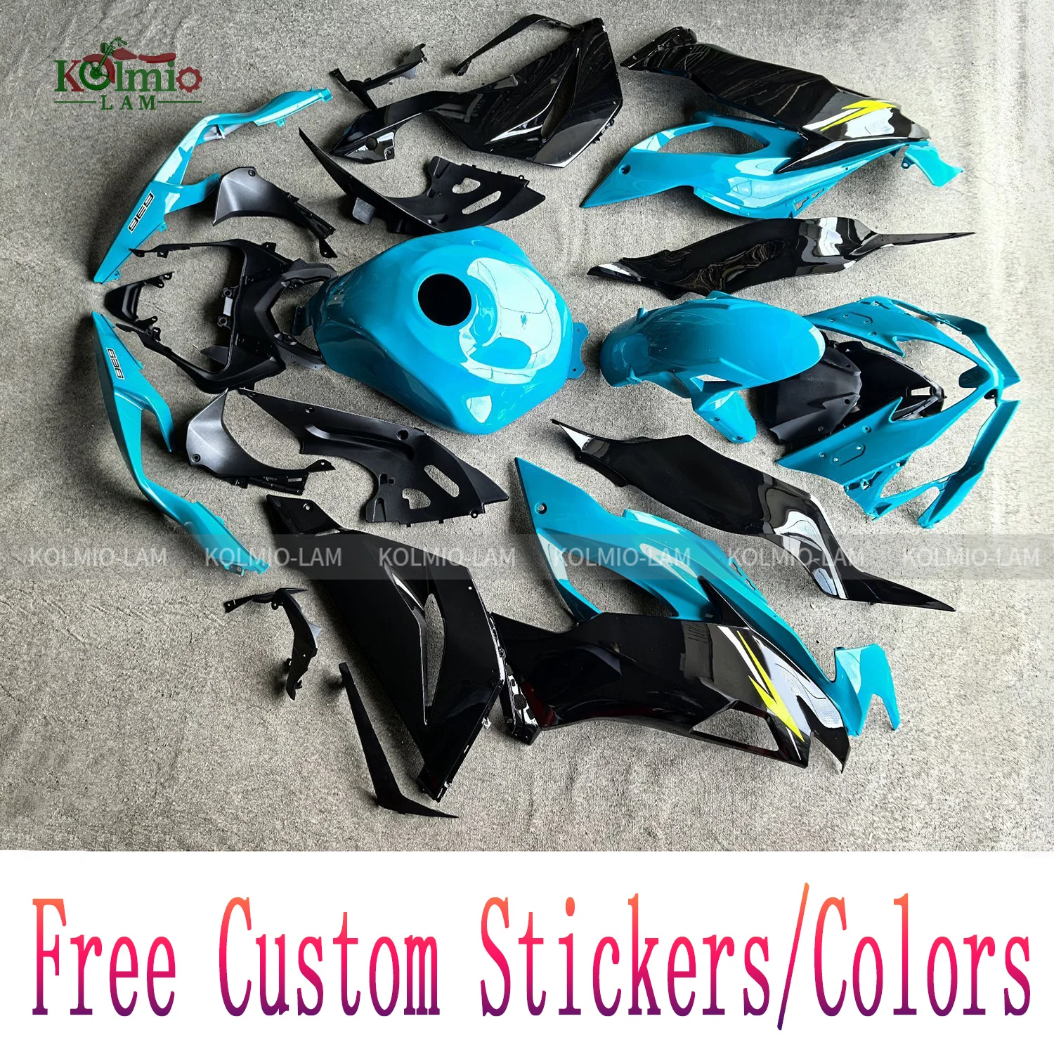 

Fit For Kawasaki Ninja ZX6R 2019 - 2022 Motorcycle Plastic Shell Fairing Bodywork Set ZX636 ZX-6R ZX 6R 2020 2021 19 20 21