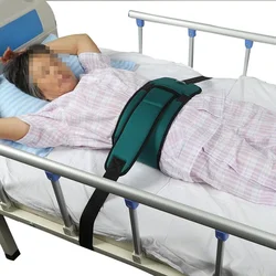 1 Pcs Elderly Disabled Waist Health Protection Belt Medical Bed With Anti-Fall Fixed Restraint Belt Waist Elderly Supplies