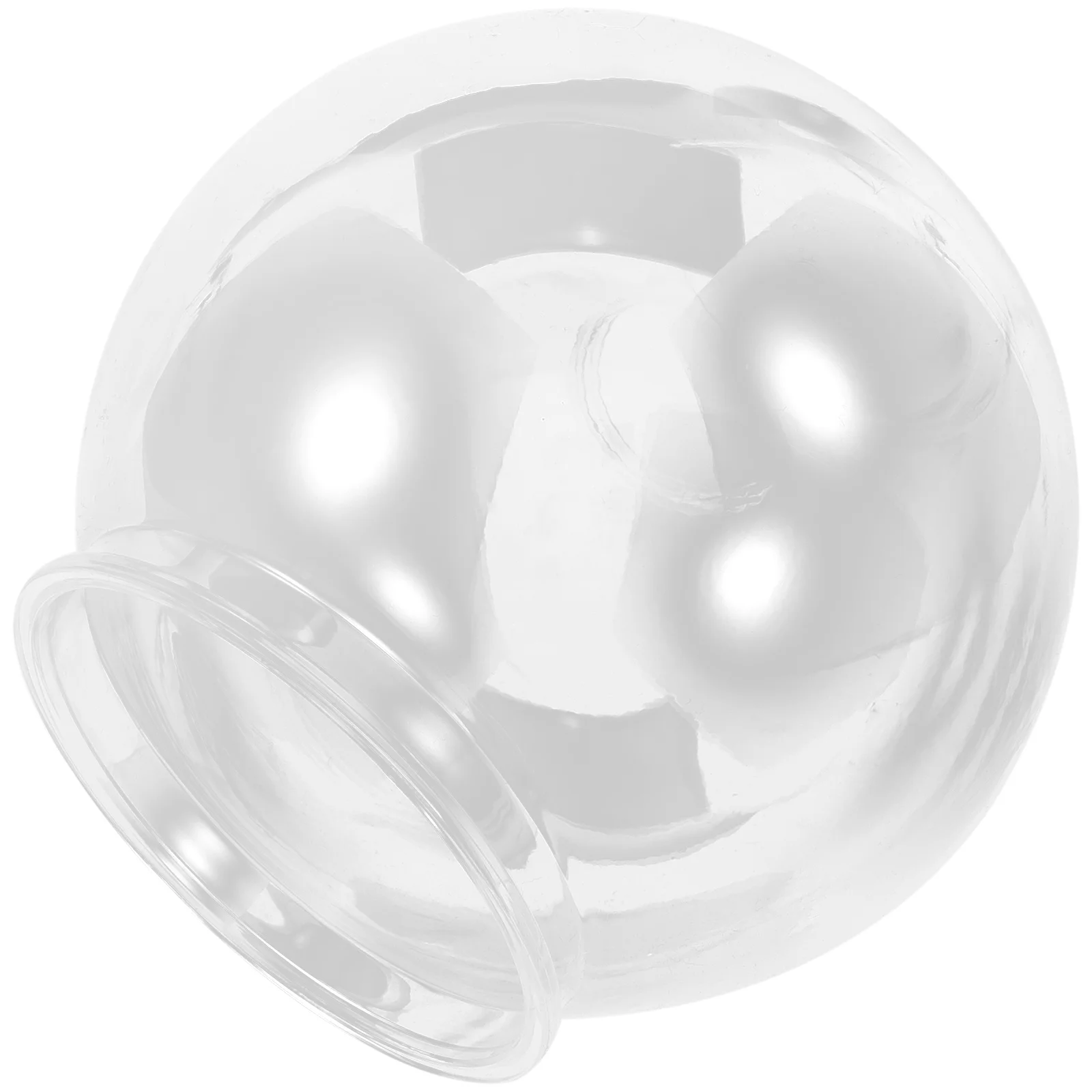 

Round Transparent Small Plastic Fish Bowl Desktop Goldfish Aquarium Tank Portable Fish Living Tank for Office Plastic Aquarium