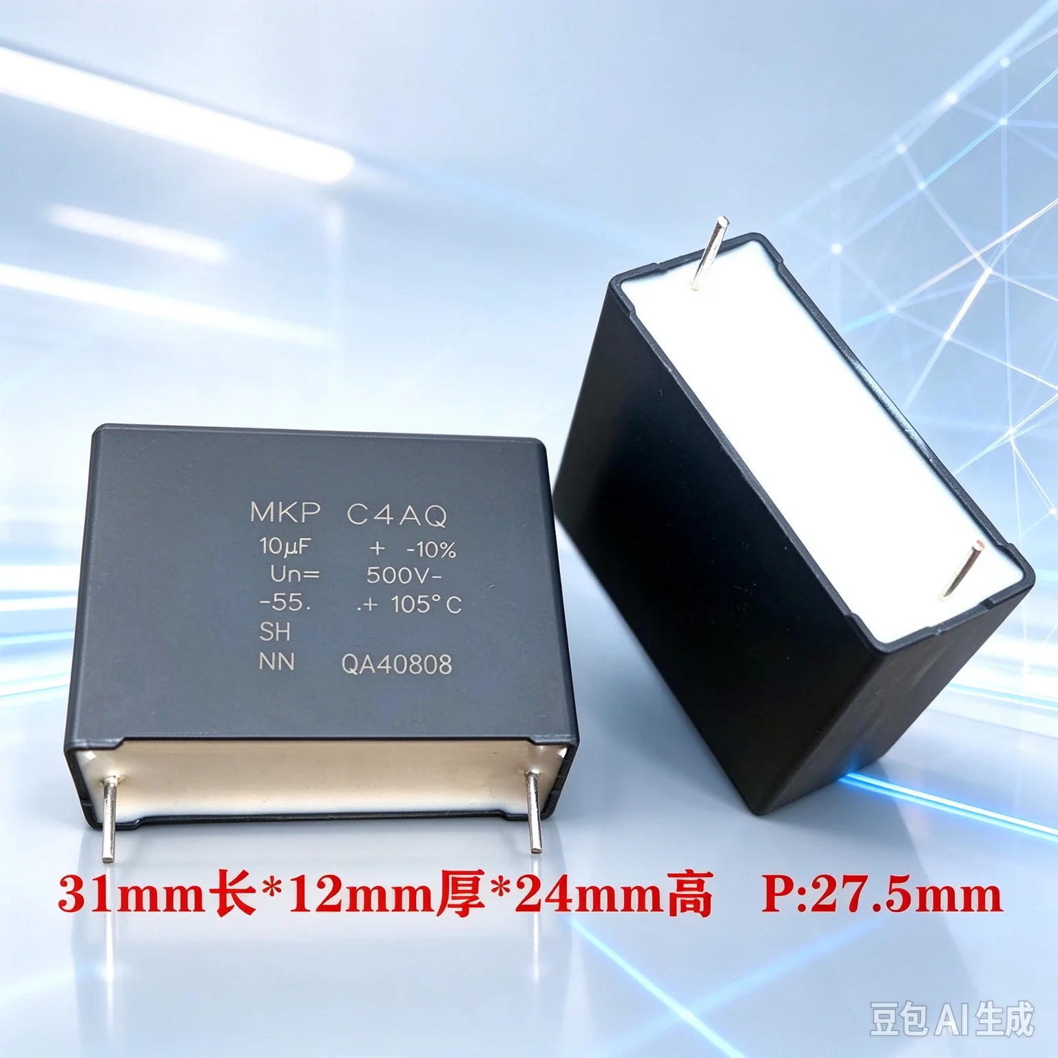 Selected KEMET AV MKP 10uf 10.0uf 106 500v 450v for Safety Capacitor Replace Farad C3D  20pcs