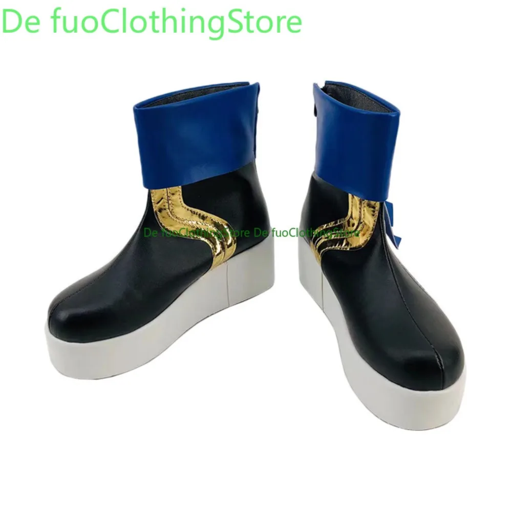 DefuoClothing Honkai: Star Rail Bailu Cosplay Shoes Anime Boots Anime Game Role-playing Shoes And Boots Halloween Party