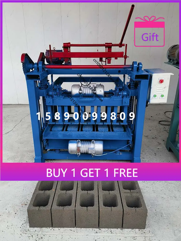 Fully Automatic Non-Fired Hollow Brick Press for Standard Cement Bric ks