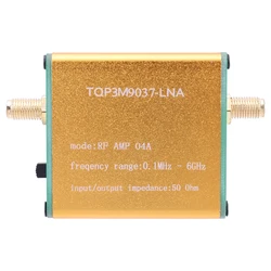 100K-6GHz Full Band Low Noise Amplifier 20dB High Gain LNA RF Power Preamplifier Wide Frequency Range for Software Defined Radio