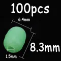 100 piezas de 6.4x8.3mm