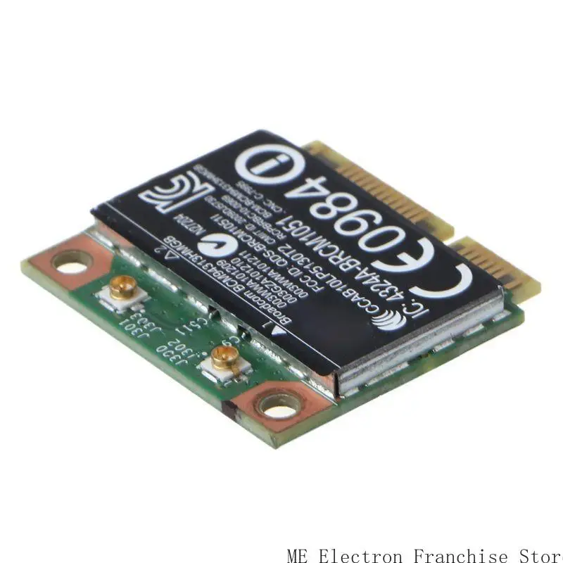 T5EA BCM94313HMGB 802.11b/g/n половина мини -беспроводной карты Wi -Fi Bt для ноутбука