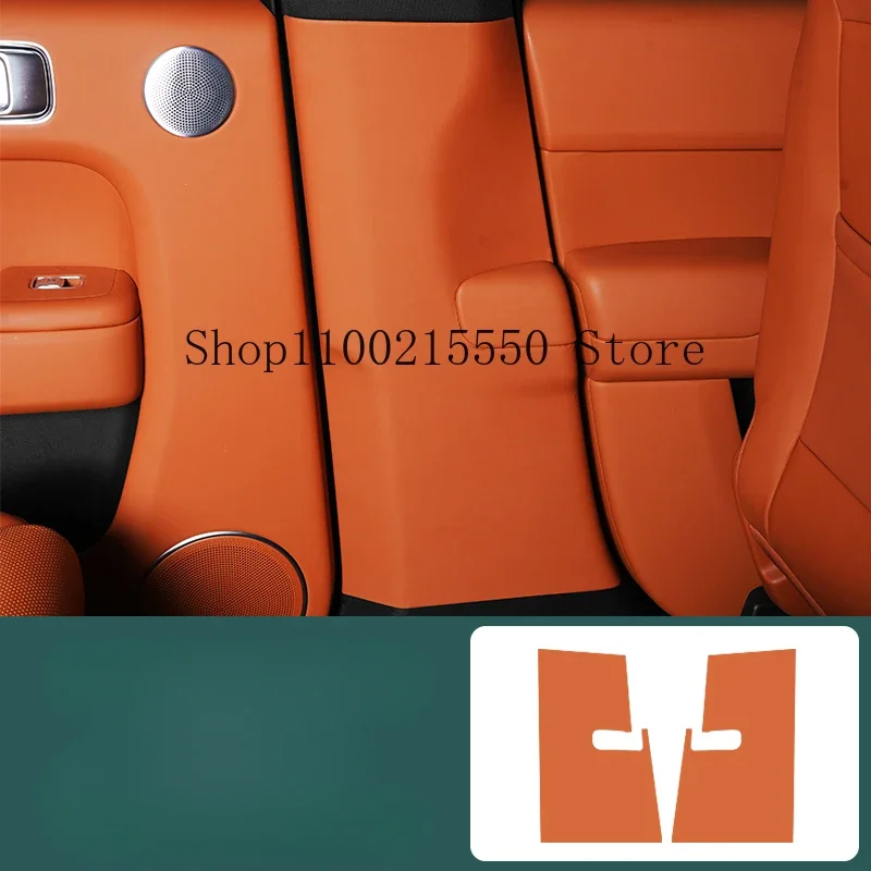 

for LIXIANG L9 L8 L7 2023 Car interior decoration accessories, B-pillar anti dirt pad, safety buckle, anti dirt patch