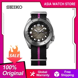 Original Seiko 5 Sports Automatic Mechanical Watch For Men 10Bar Waterproof  Luminous Men's Watches Japanese