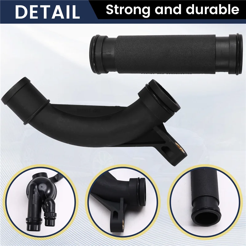 

Car Coolant Thermostat Pipe And Elbow Kit For Land Rover Freelander 2002-2005 PEP101970L PEP103580 PEM000030 LKJ100992L