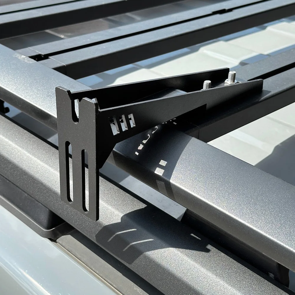 

2 шт., рамка для боковой палатки, автомобильный тент, монтажные кронштейны, багажник, перекладина, боковой кронштейн для тента, поддержка навеса, детали багажника