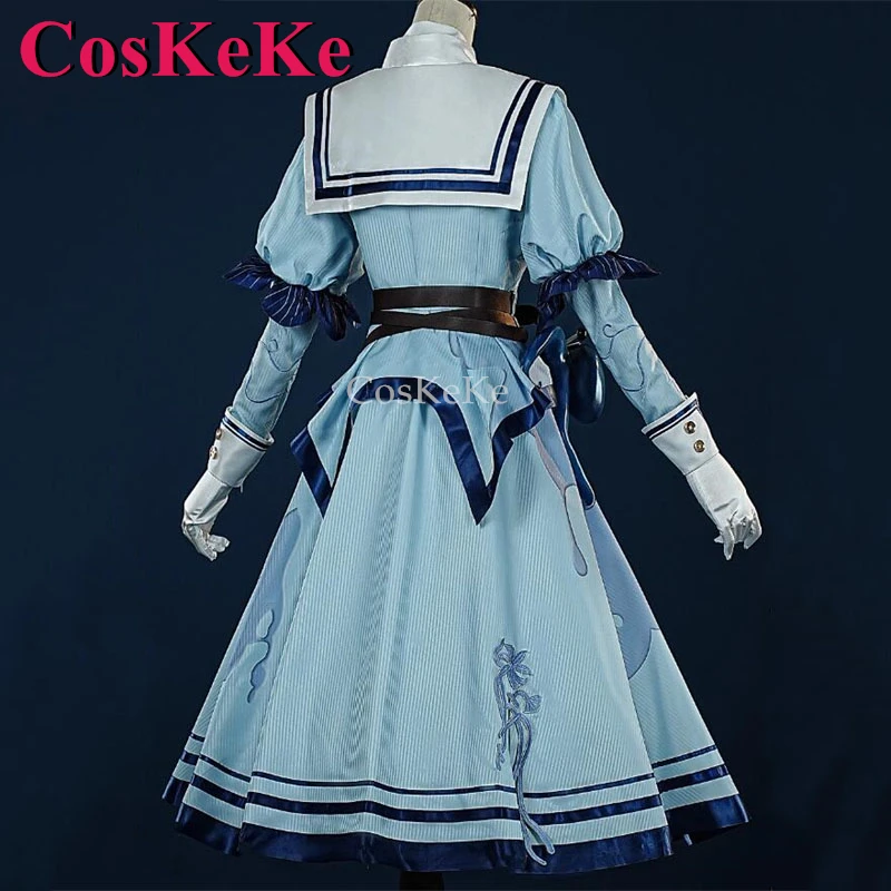 CosKeKe Doctor/Emily Dyer Cosplay Game Identity V Costume Preserved Flower Skin Sweet Dress Activity Party Role Play Clothing