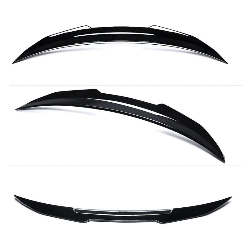 Rear Trunk Boot Lip Spoiler Wing Extension For Infiniti Q50 2014-2021 Rear Wing Lip Car Rear Wing Spoiler Lip BodyKit Auto Parts