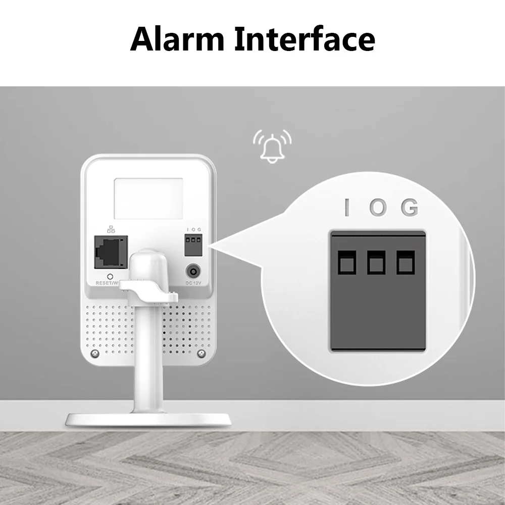 IMOU Cube 4MP WiFi IP Camera External Alarm Interface PIR Two-Way Talk Abnormal Sound Detection Excellent Night Vision IPC-K42P