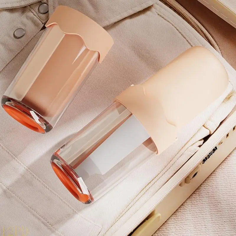12PD Leak proof Travel Toothbrush Case Transparent Bathroom Essential Moisture Resistant Camping Accessory Holder