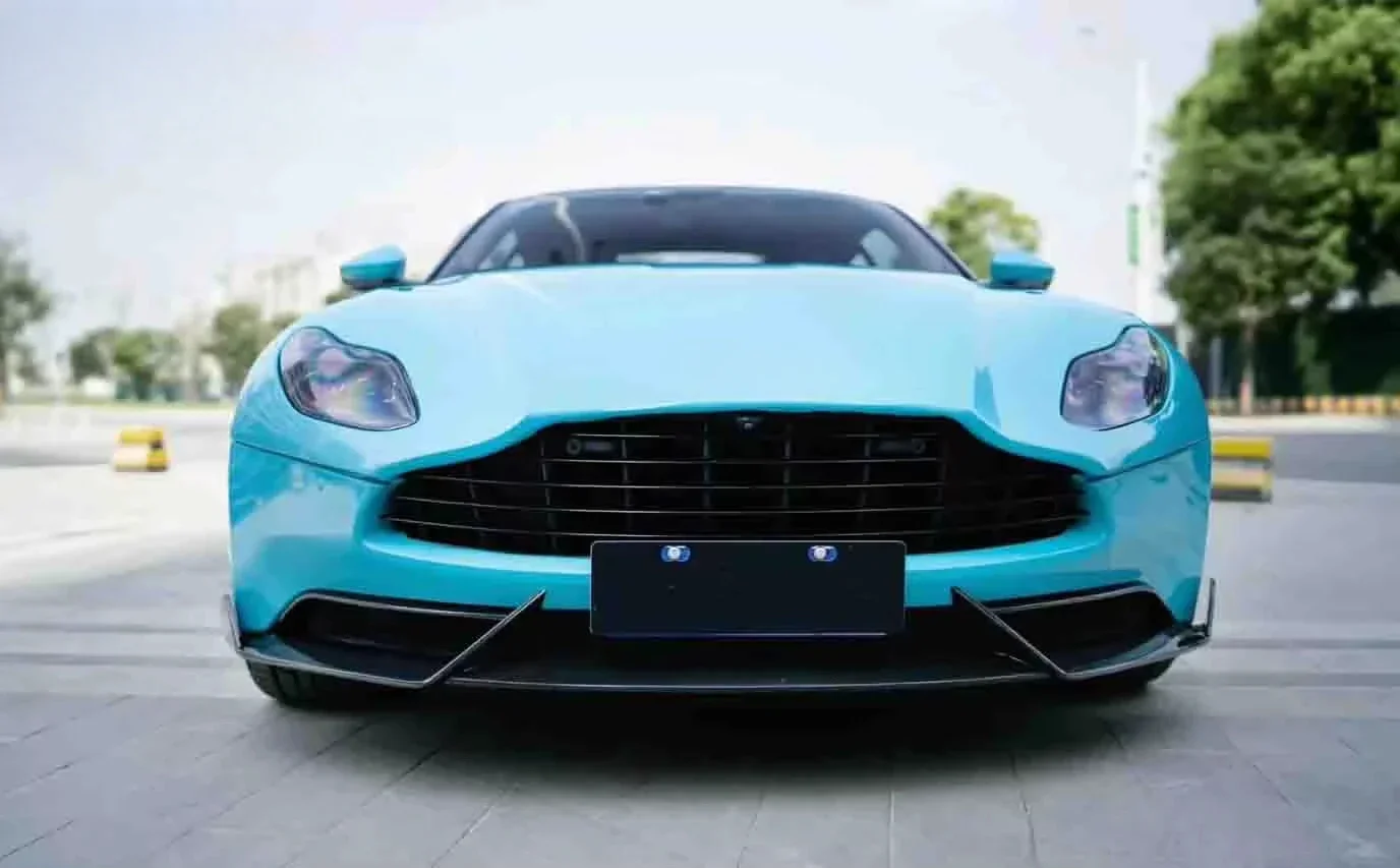 For Aston Martin DB11 Dry Carbon Fiber Front Bumper Lip Splitter Canards Rear Diffuser  Side Skirts Wing Spoiler Body kit