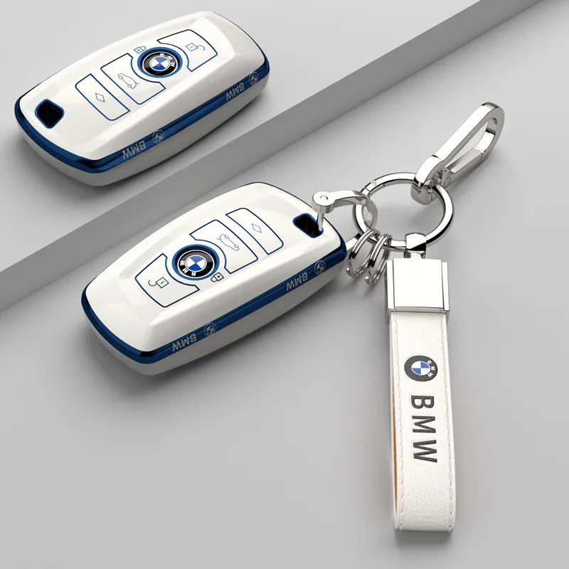 Nueva Funda Protectora de TPU para Llave Inteligente de Auto BMW Serie 1 3 5 7 X1 X3 X4 X5 F10 F15 F16 F20 F30 F18 F25 M3 M4 E34, Accesorios para Auto