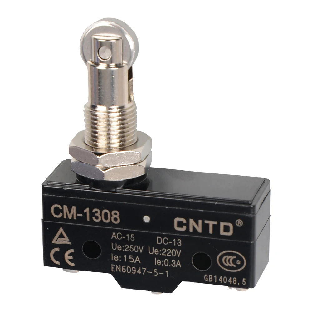 CNTD Horizontal Limit Switch CM-1 Series Micro Switch With Roller Travel Switch Block Cover