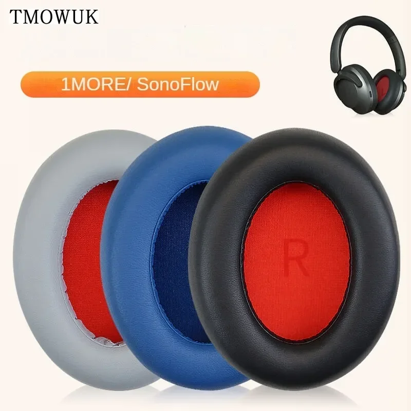 2pcs For 1MORE SonoFlow For SonoFlow SE Ear Pads Headphone Earpads Ear Pads Headphone Earpads Cushion Earmuff Cover