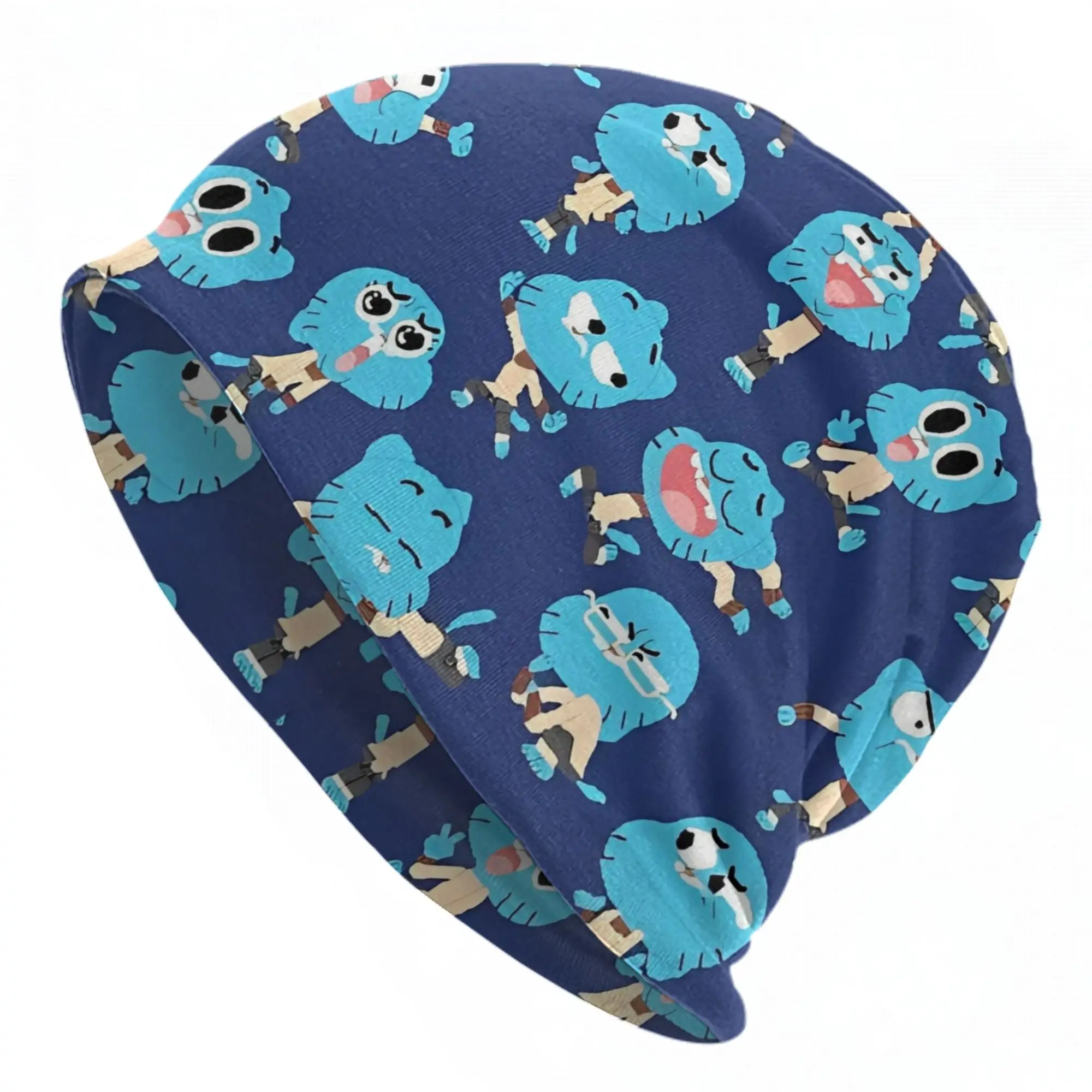 Amazings Gumballs Skullies Beanies Hats  Hip Hop Men Women Street Cap Warm Dual-use Bonnet Hat