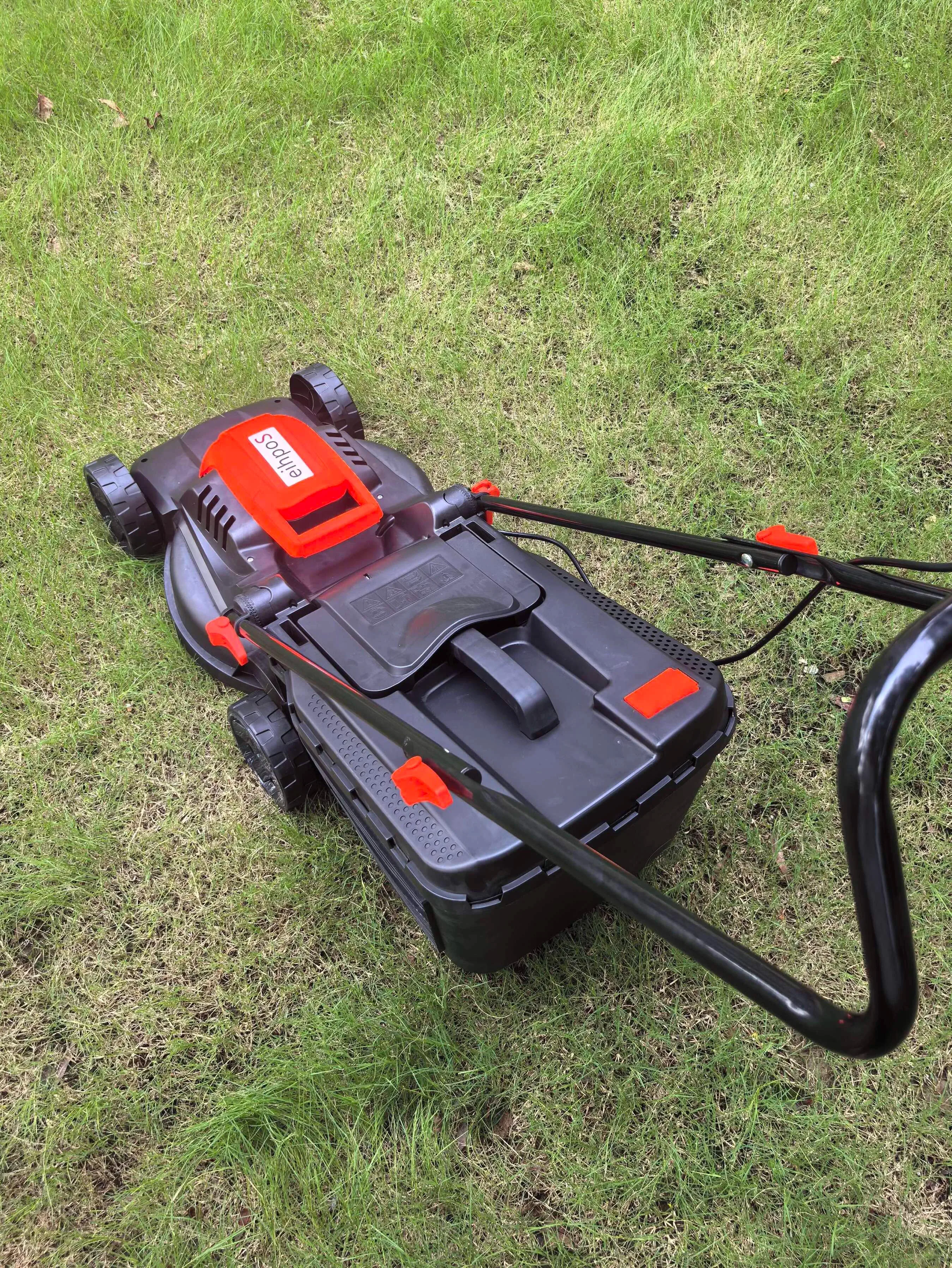AC Plug‑in Electric Lawn Trimmer, Compact Household Lawn Mower, Light‑Duty Garden Cutting Machine for Villa Courtyard Maintenanc