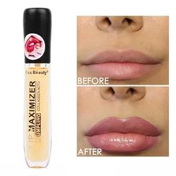 Volumizador de labios instantáneo, Aceite hidratante para mejorar los labios, Reduce las líneas finas de los labios, ilumina el Color de los labios