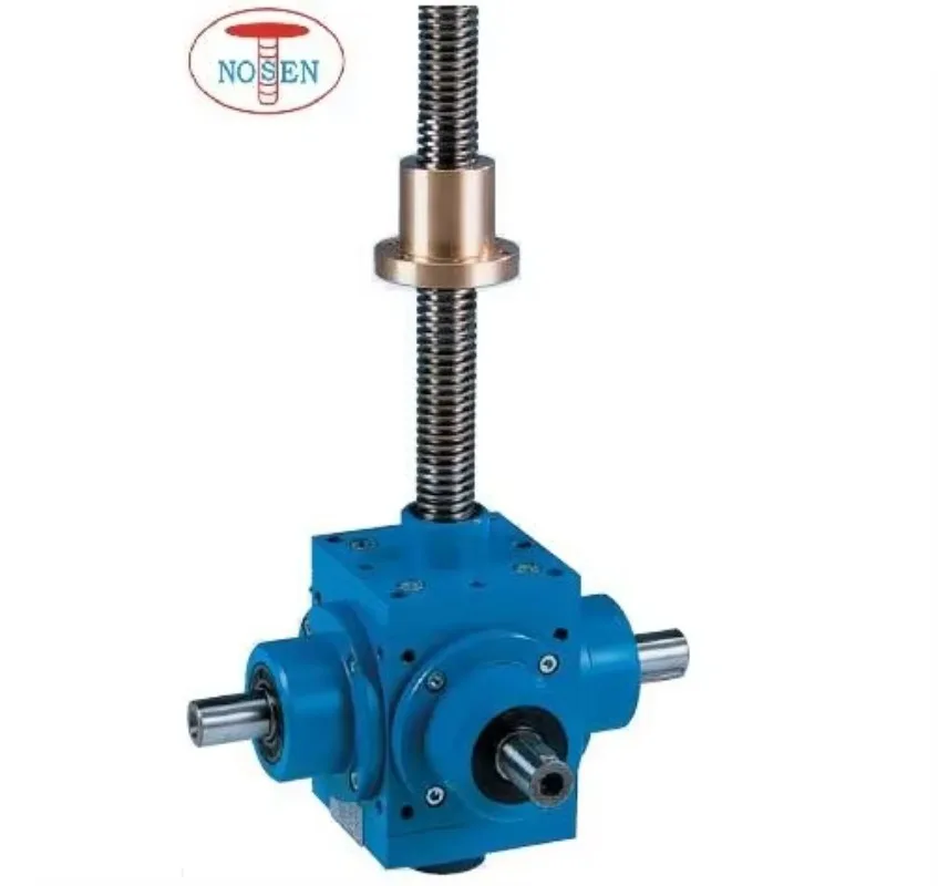 Two in One 90 Degree Right Angle Bevel Gear Screw Jack