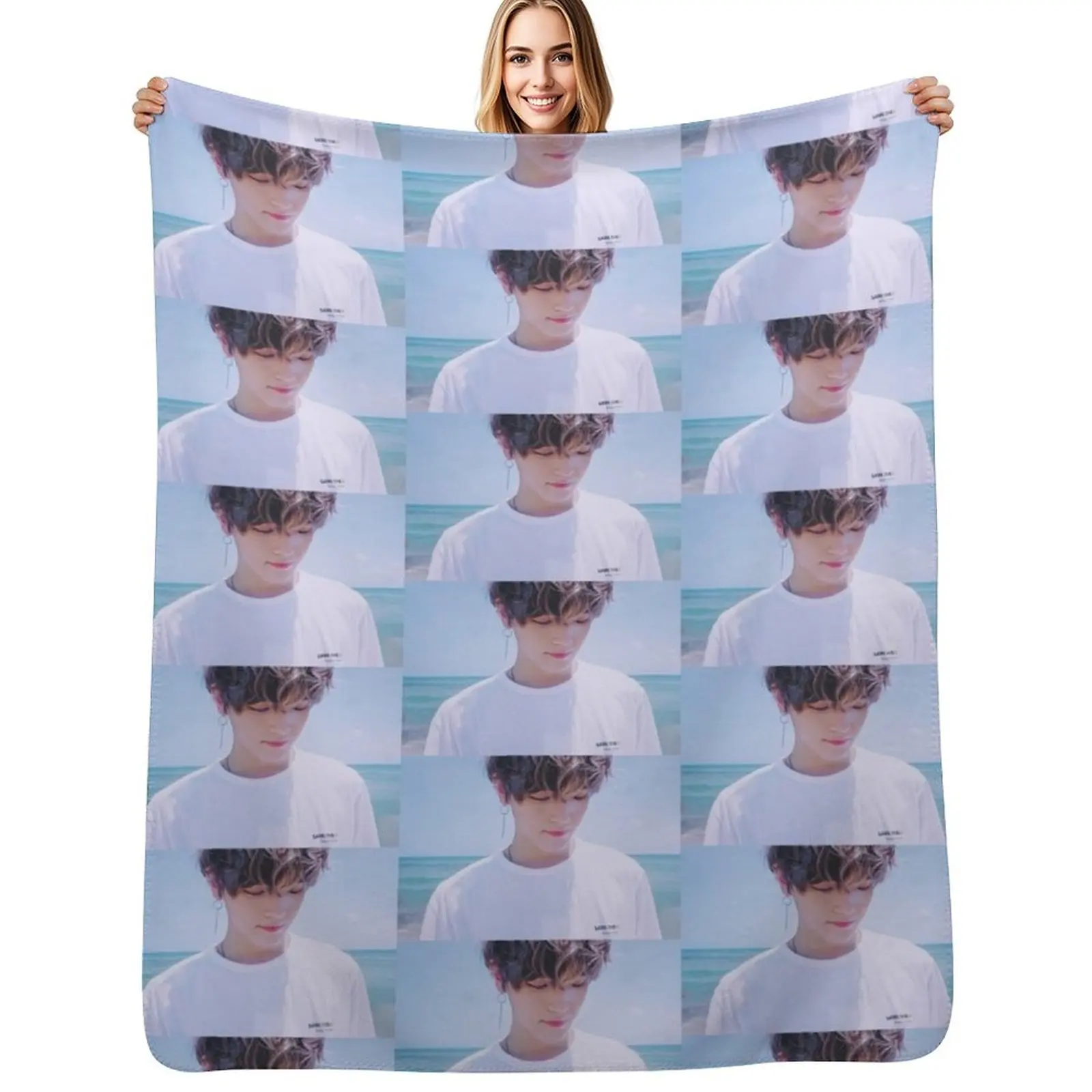 

Taeyong Throw Blanket for sofa Luxury Travel Custom Blankets
