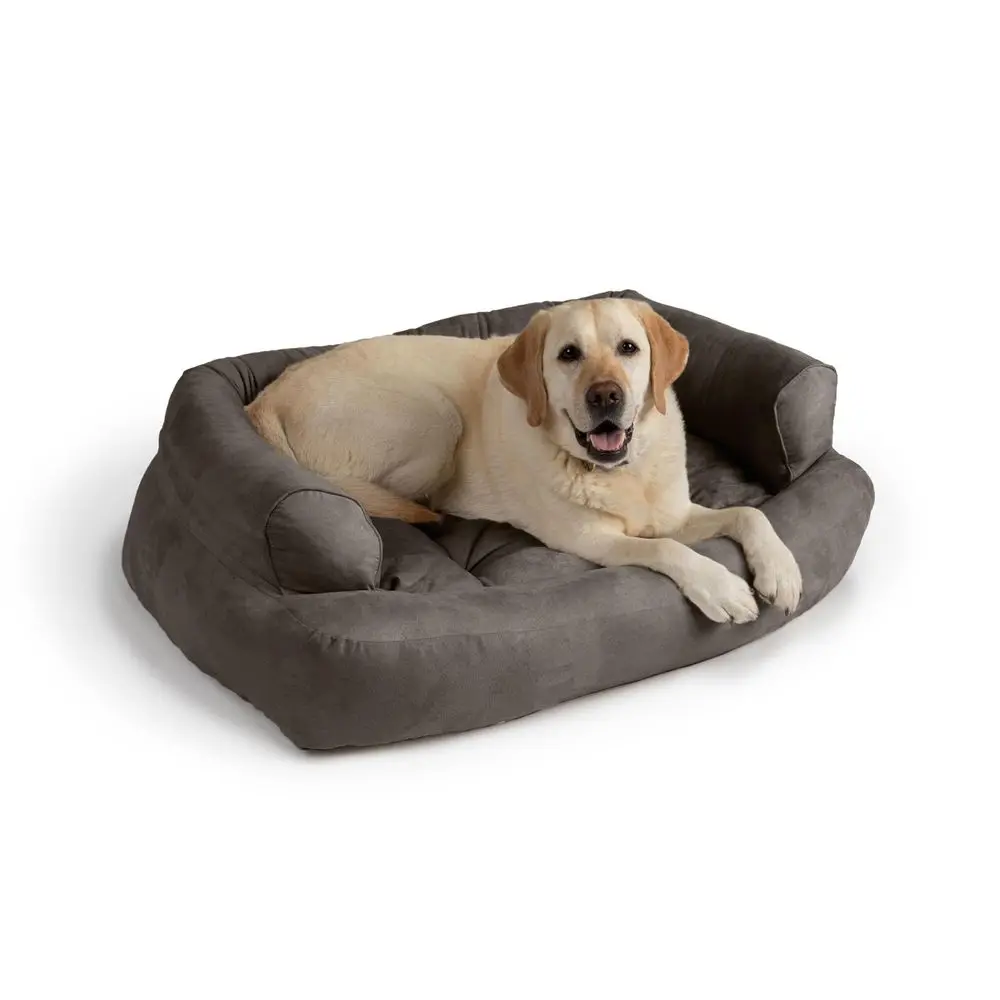 

Overstuffed Luxury Pet Sofa, XLarge, Anthracite