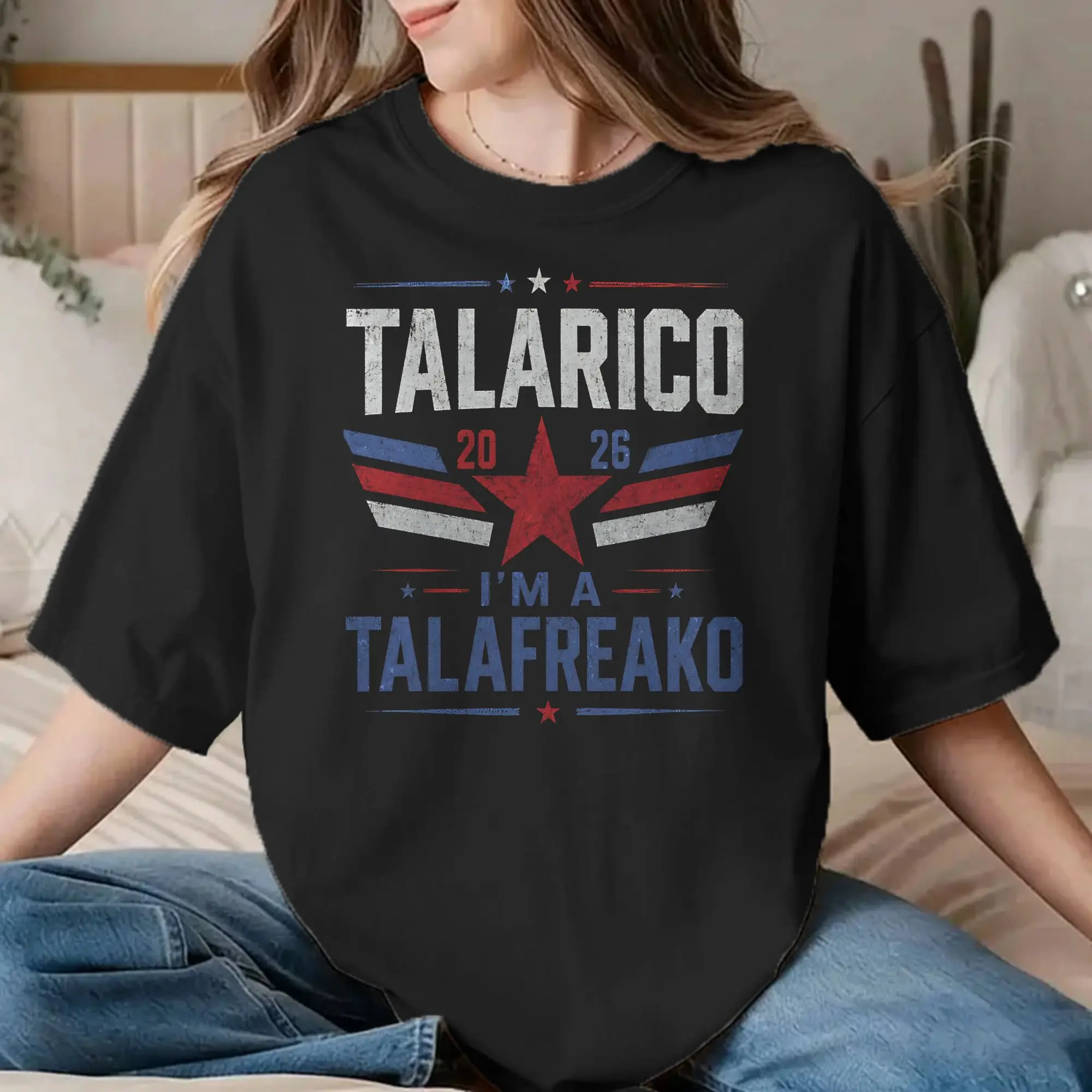 I'm A Talafreako James Talarico 2026 for US Senate Texas T Shirts Men Women's Pure Cotton T-Shirts Crew Neck Tee Shirt Clothes