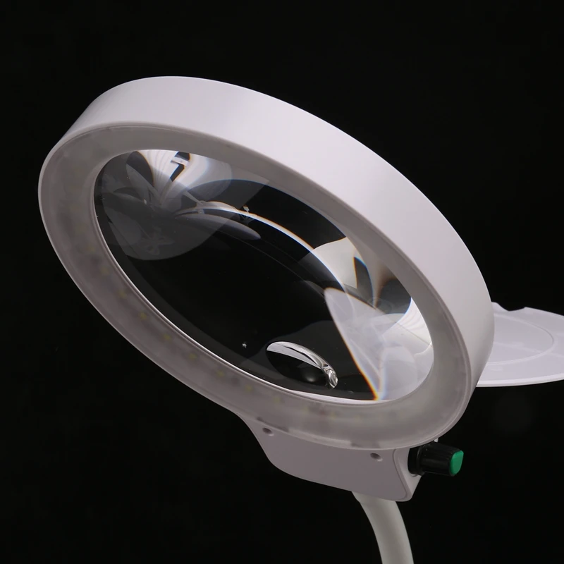 Glass With 36 LED Lights 2X 13X Magnifying Lens Desk Lamp Adjustable Gooseneck Table And Desk Lamp USB Powered Magnifier