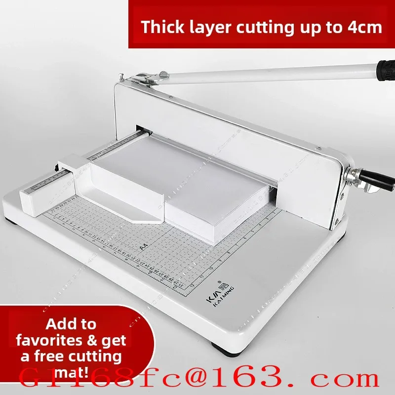 Heavy Duty Manual Paper Cutter A4 Photo Album Cutter Can Cut 4cm 400 Sheets Thickened Large Book Cutter view 3