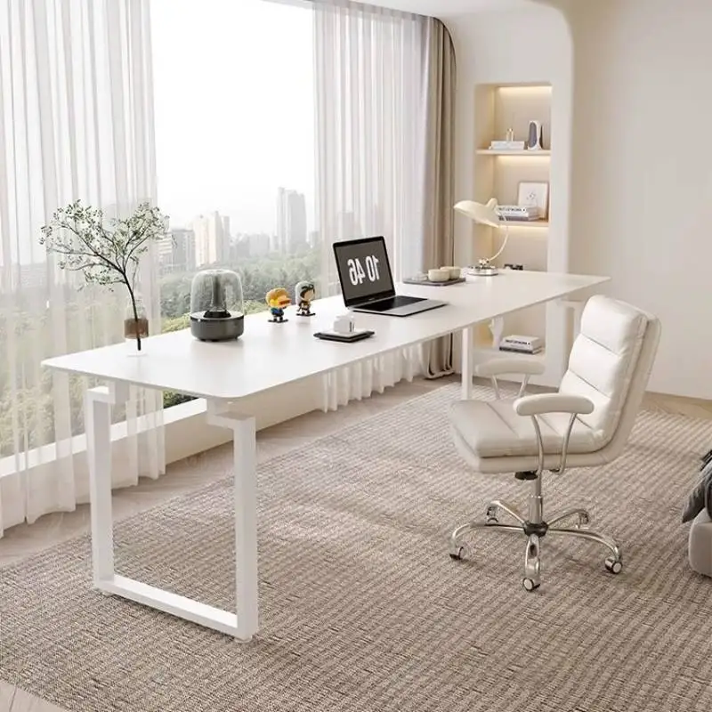 //*Metal Shelves Computer Desks Rectangular Luxury Office Study Gaming Desk Notebook Bedroom Adult Mesa Ordenador Office Furnitu