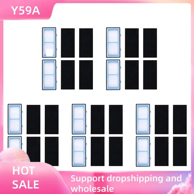 

Y59A 10 HEPA + 20 угольных усилителей для Holmes AER1 HEPA Тип всего воздушного фильтра, для фильтра очистителя воздуха Holmes AER1