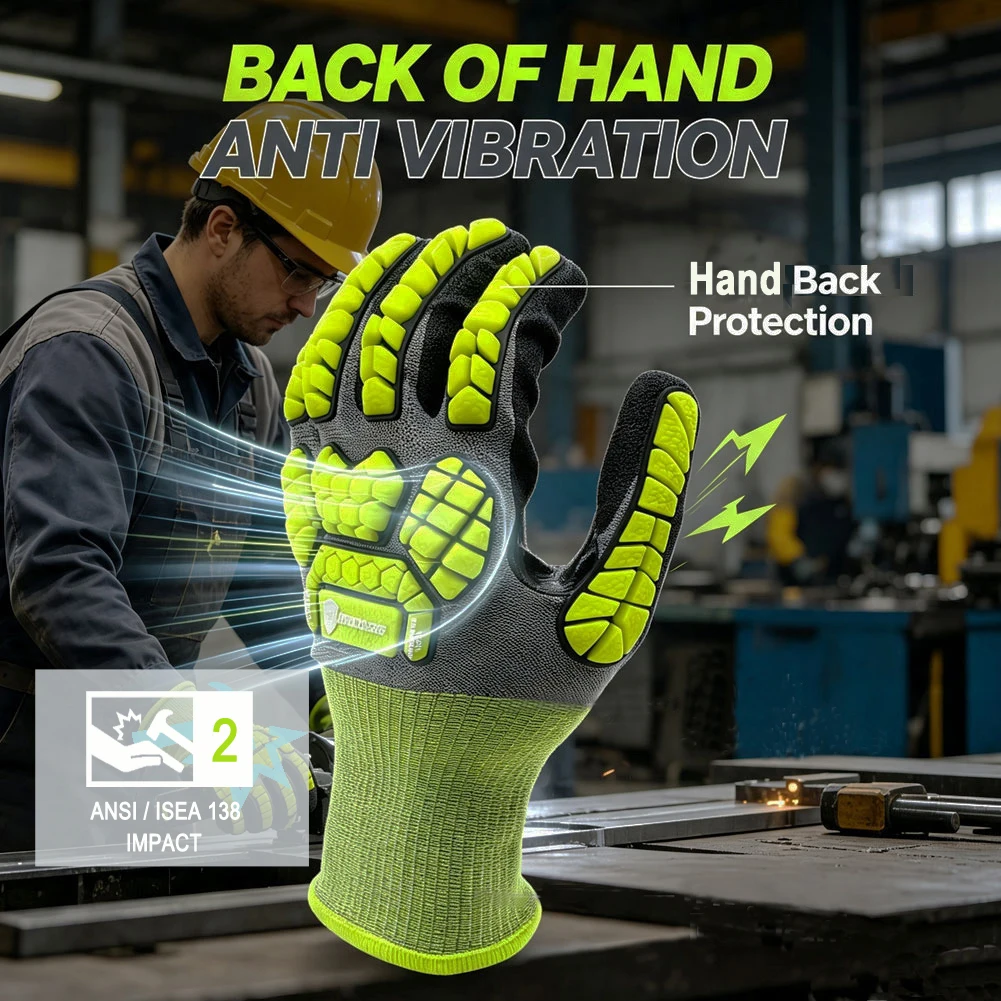 Sarung Tangan Kerja Keselamata - Work Glove Impact ulasan dan harga