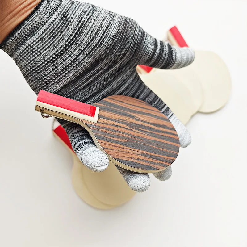 Miniatur-Tischtennisschläger für Kinder, Schlüsselanhänger, Unterschrift, Ping-Pong-Paddel, Mini-Tischtennisschläger, 10 x 6 cm, kleiner Pingpong-Schläger – Detail 8
