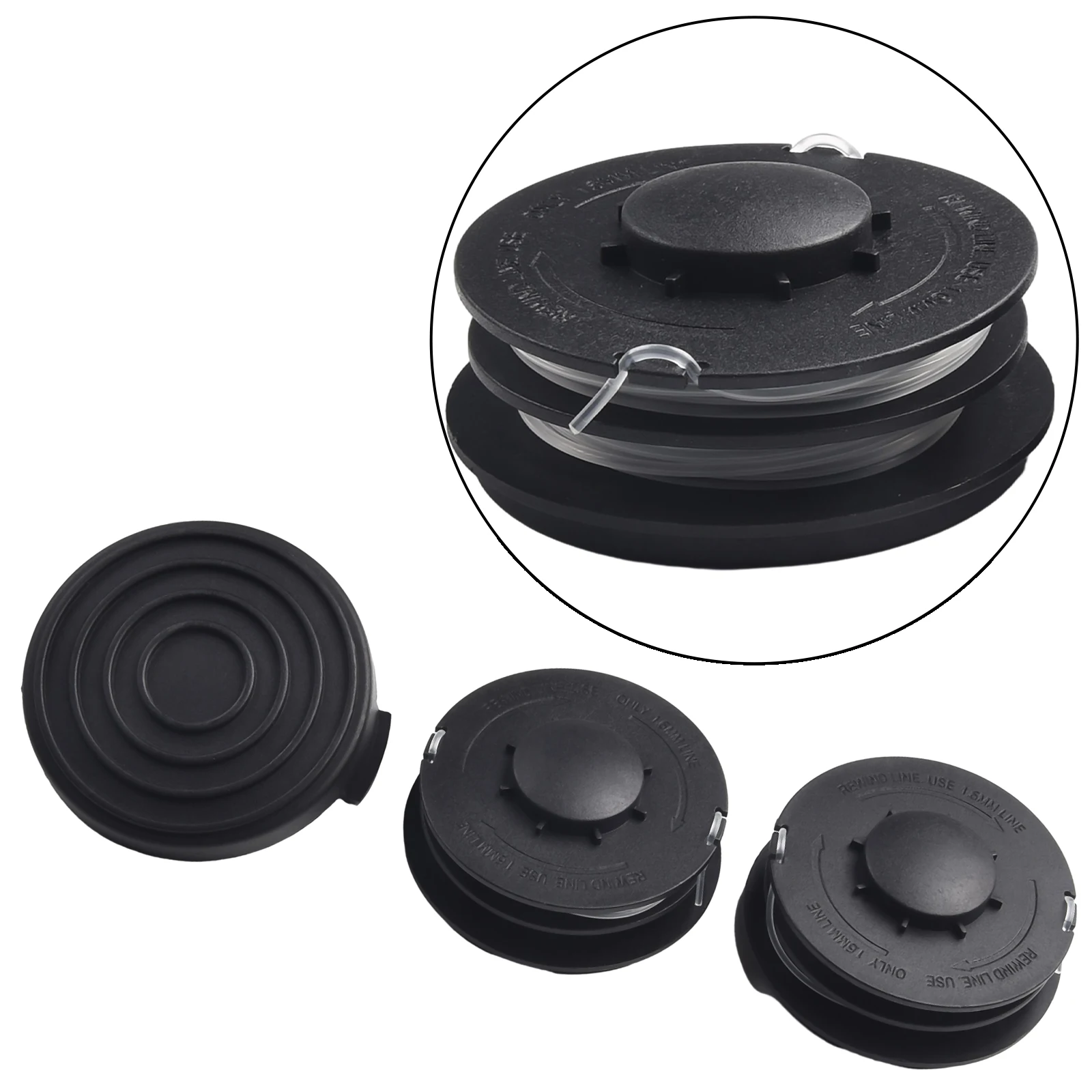 

Spool Cap Spools String Trimmer Easy To Install For ALDI Gardenline For King Craft KCR High Quality Accessories