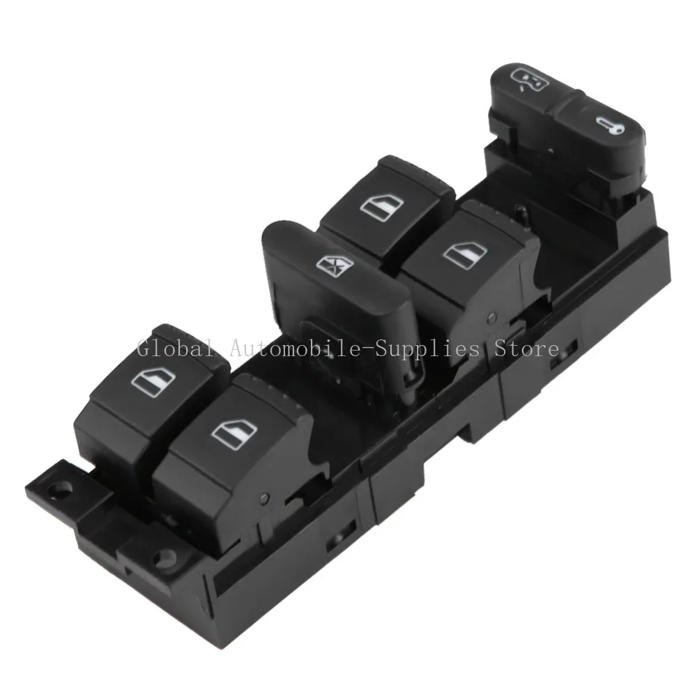 Window Switch Lifter 1J4959857D for VW Jetta Golf Bora Passat B5 Seat Leon Toledo SKODA FABIA OCTAVIA