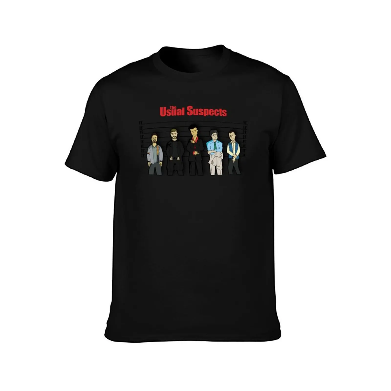 Usual Suspects T-Shirt Large Size Casual Tee Shirt T-Shirt