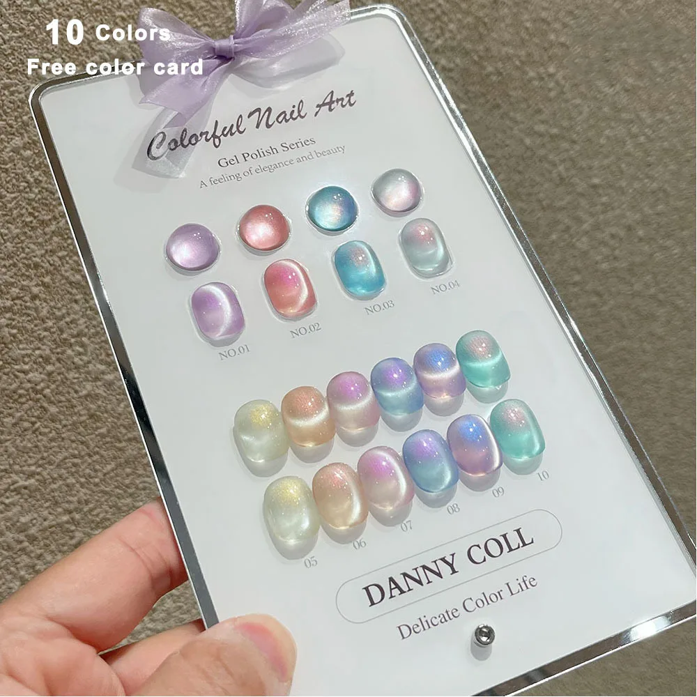 

High End Cat Eye Gel Nail Polish Set Vernis Semi Permanant UV Nail Gel Lak Primer Soak Off Nail Art Varnish Gelpolish Manicure