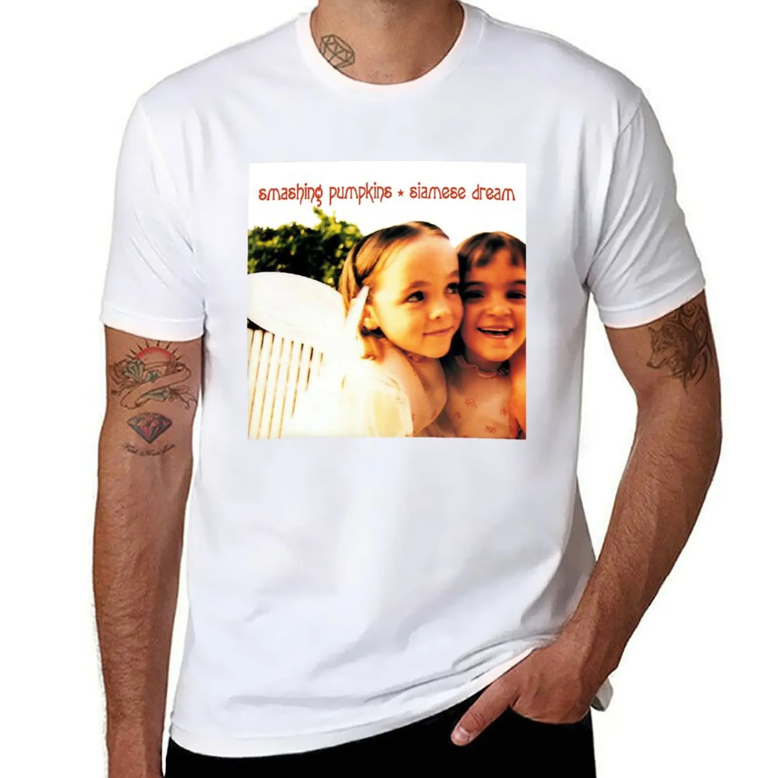 

the pumpkins siamesedream T-Shirt t shirts for man cotton funny anime t shirts oversize T-Shirt