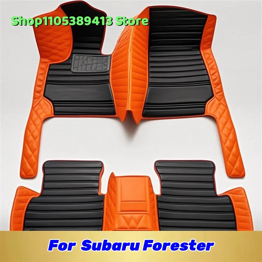 

Mats Carpets Auto Leather Custom Car Floor Mats For Subaru Forester 2020 2019 2018 2017 2016 2015 2014 2013 Car Mat Accessories