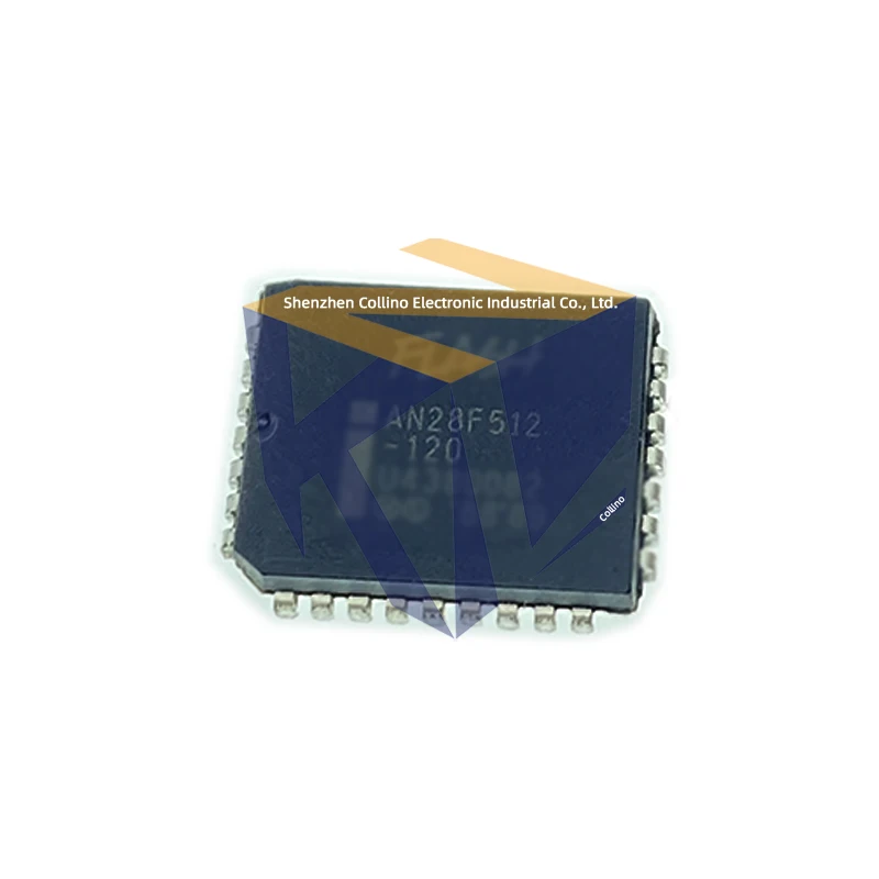 10pcs AN28F512-120 PLCC44 AN28F512120 28F512-120 AN28F512 120