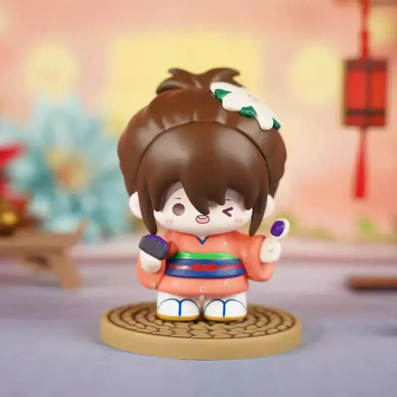 Mailovvie Gintama Yorozuya Series Blind Box Cute Chibi Figure Collectible Doll Desktop Ornament Toy Anime Fans Birthday Gift view 5