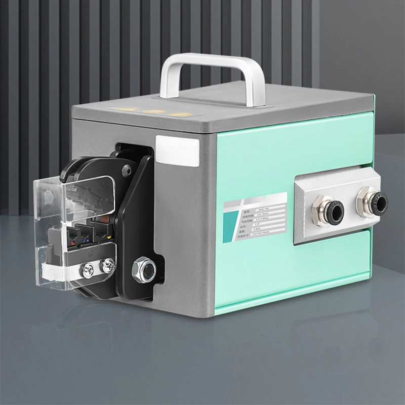GNQ-10A Pneumatic Terminal Crimping Machine, Cold Wire Crimping Pliers, Benchtop Terminal Crimping Machine, Multi-function Pneum