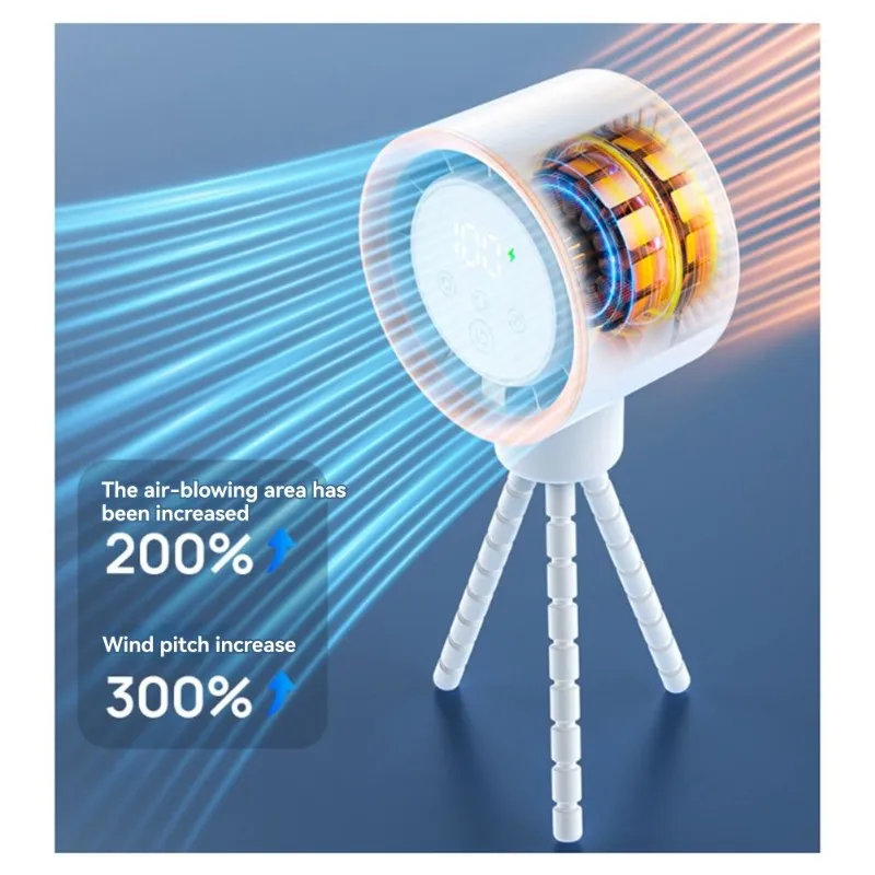 

Y43A-USB перезаряжаемый вентилятор для коляски, портативный 100-скоростной дисплей, мини-вентилятор с клипсой, охлаждающий для детской кроватки