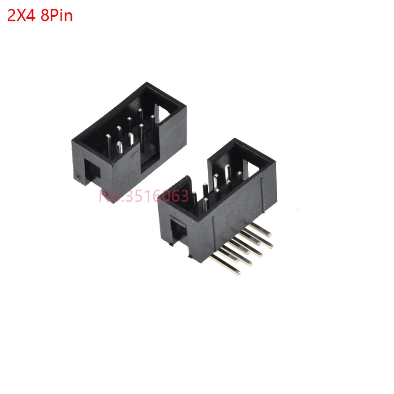 15 Stück Sourcing Map DC3-14P 2x7 Pins 2,54mm IDC Box Stiftleisten Gerade Winkel