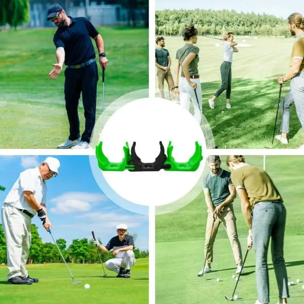 3pcs/set Three-ball Golf Ball Holder 3X Display Splicable Golf Ball Rack Fall Resistant Lightweight Golf Ball Organizer Youth