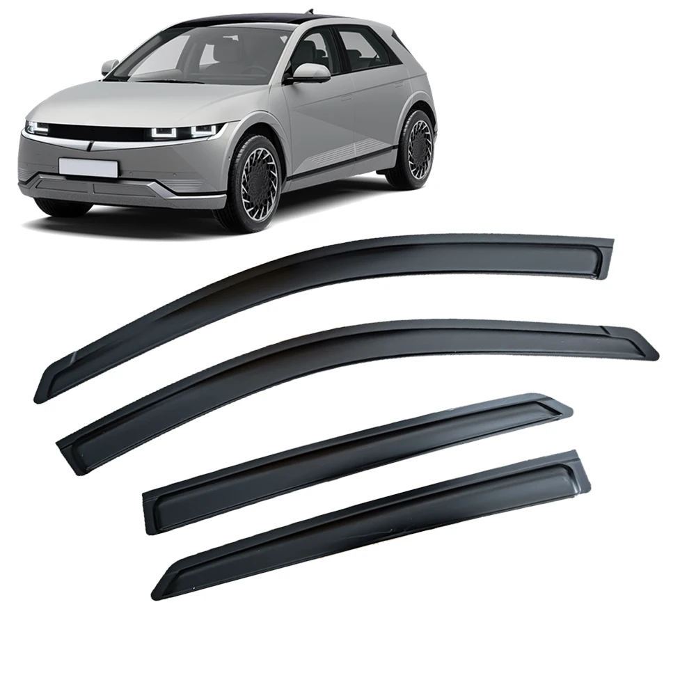 

Window Visor for Hyundai ioniq 5 2020 2021 2022 2023 2024 Wind Deflectors Rain Guards Door Visor Vent Shades Ventvisor Sun Rain