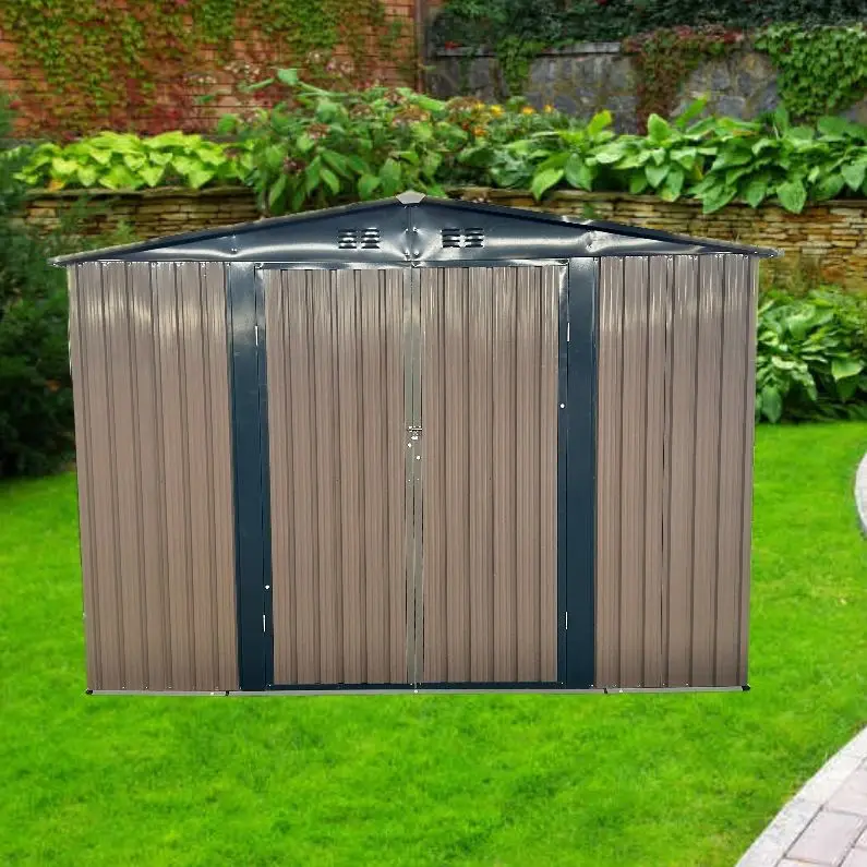 

12x10 FT Large And Durable Waterproof Metal Garden Storage Shed